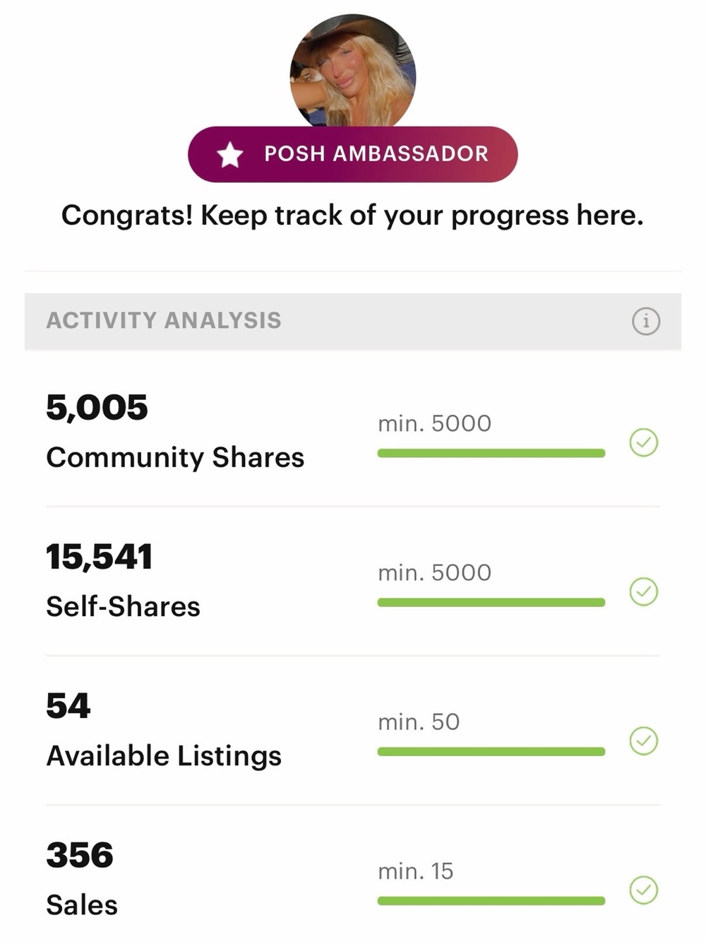 🥰✨Posh Ambassador✨🥰